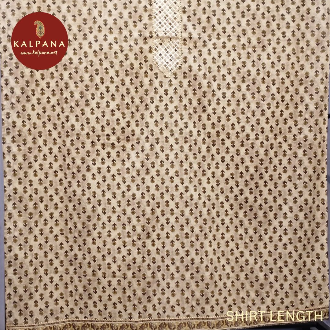Gotta Patti Printed Pure Cotton Unstitched Suit