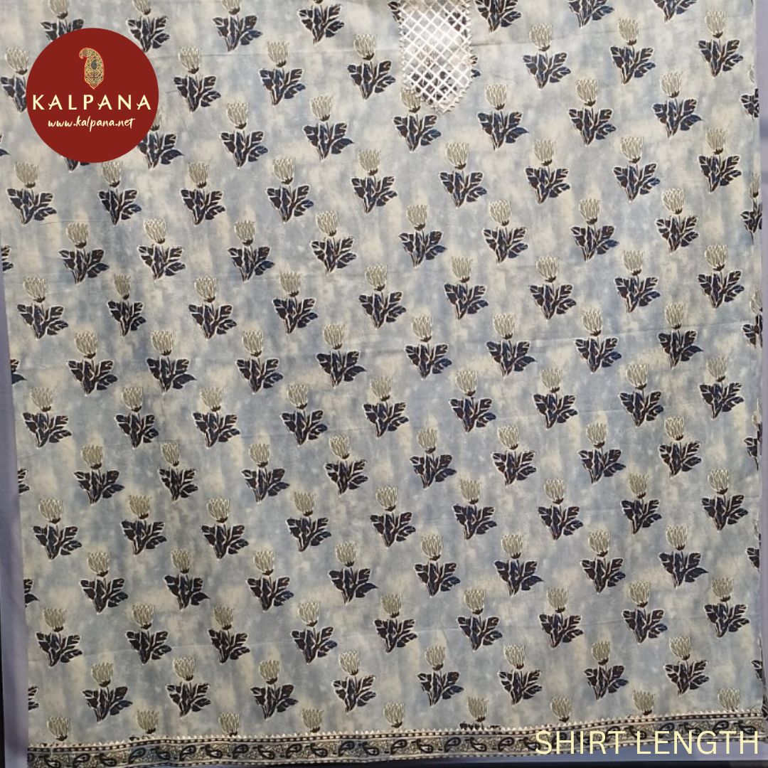 Printed Pure Cotton Unstitched Suit