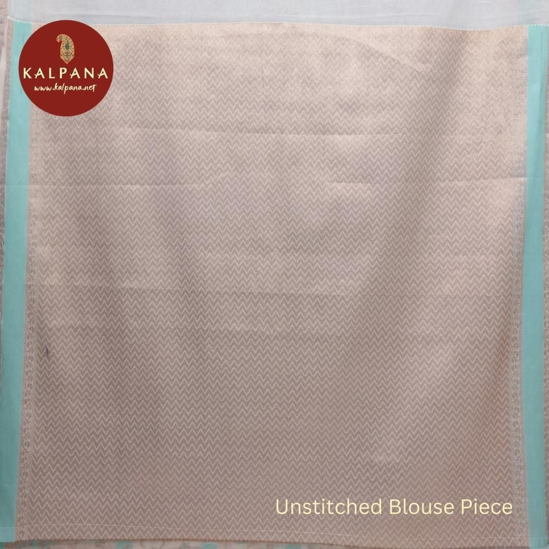 Banarasi Woven Blended SICO Cotton Saree - Kalpana