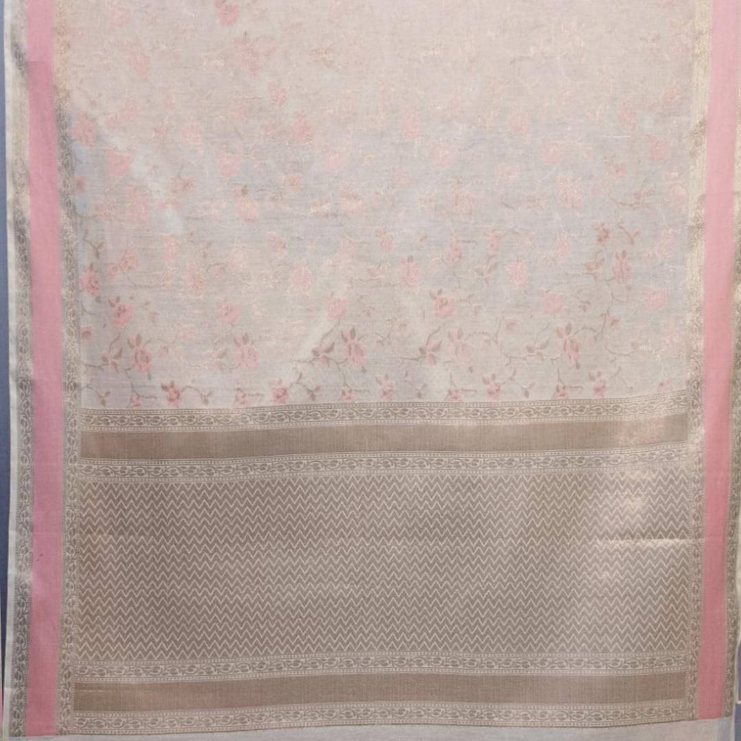 Banarasi Woven Blended SICO Cotton Saree