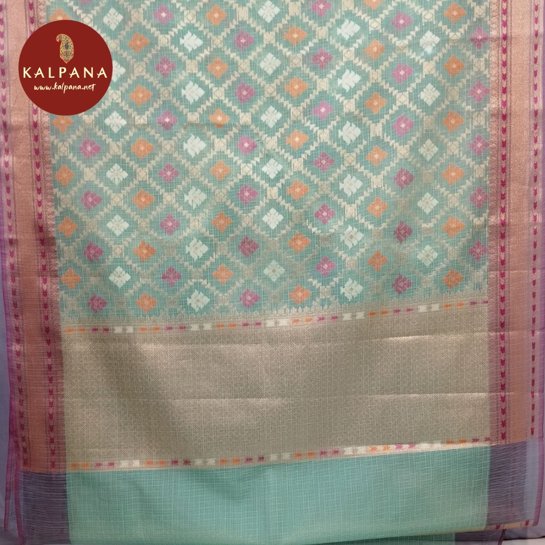Banarasi Woven Blended SICO Cotton Saree