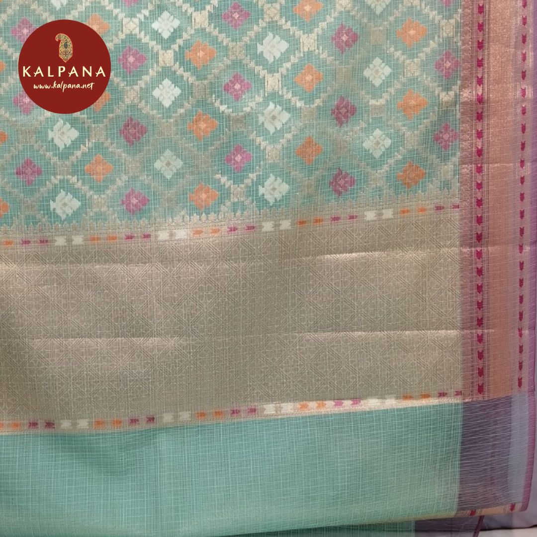 Banarasi Woven Blended SICO Cotton Saree