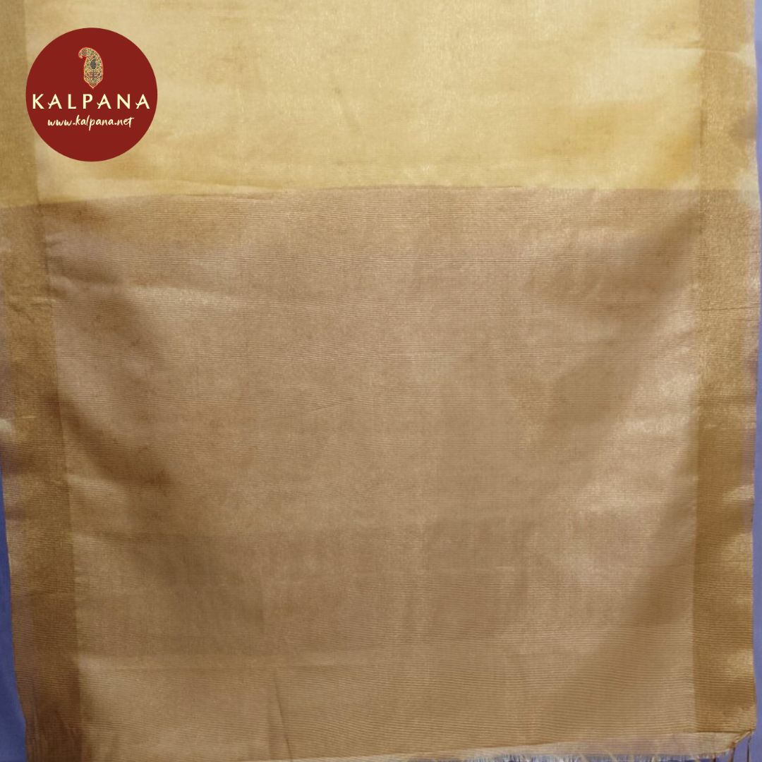Banarasi Embroidery Blended SICO Cotton Saree - Kalpana