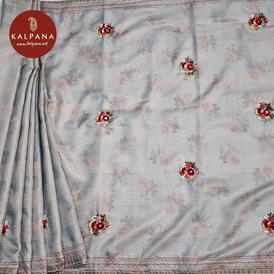 Embroidery Pure Silk Kota Saree