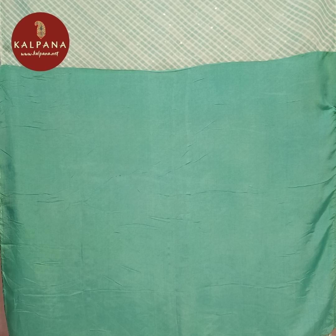Embroidery Blended Organza Saree