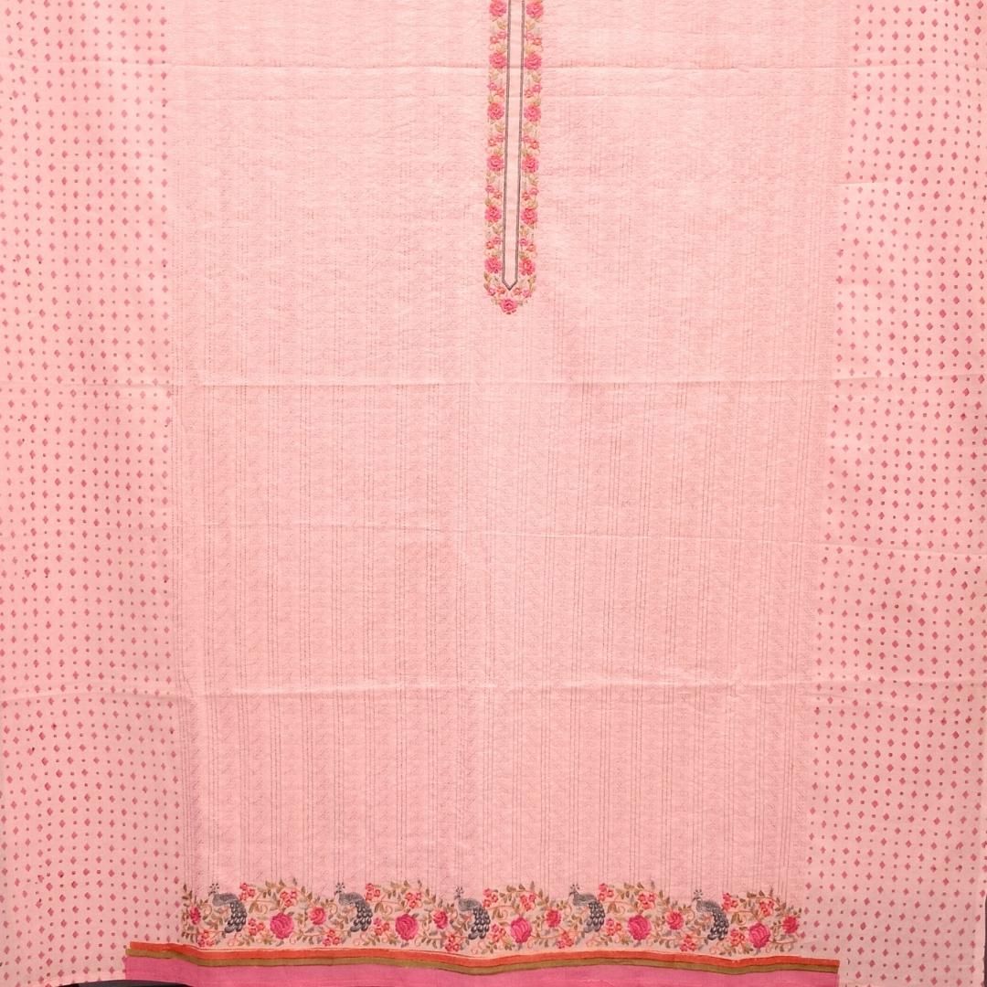 Resham work Machine Work Pure Cotton Unstitched Suit