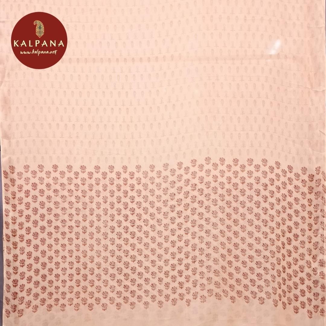 All Over Print Printed Pure Cotton Unstitched Suit - Kalpana