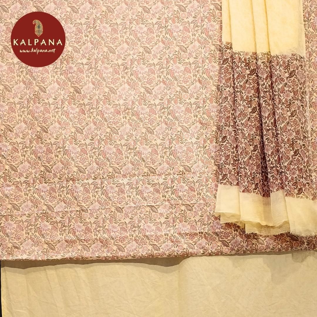 All Over Print Printed Pure Cotton Unstitched Suit