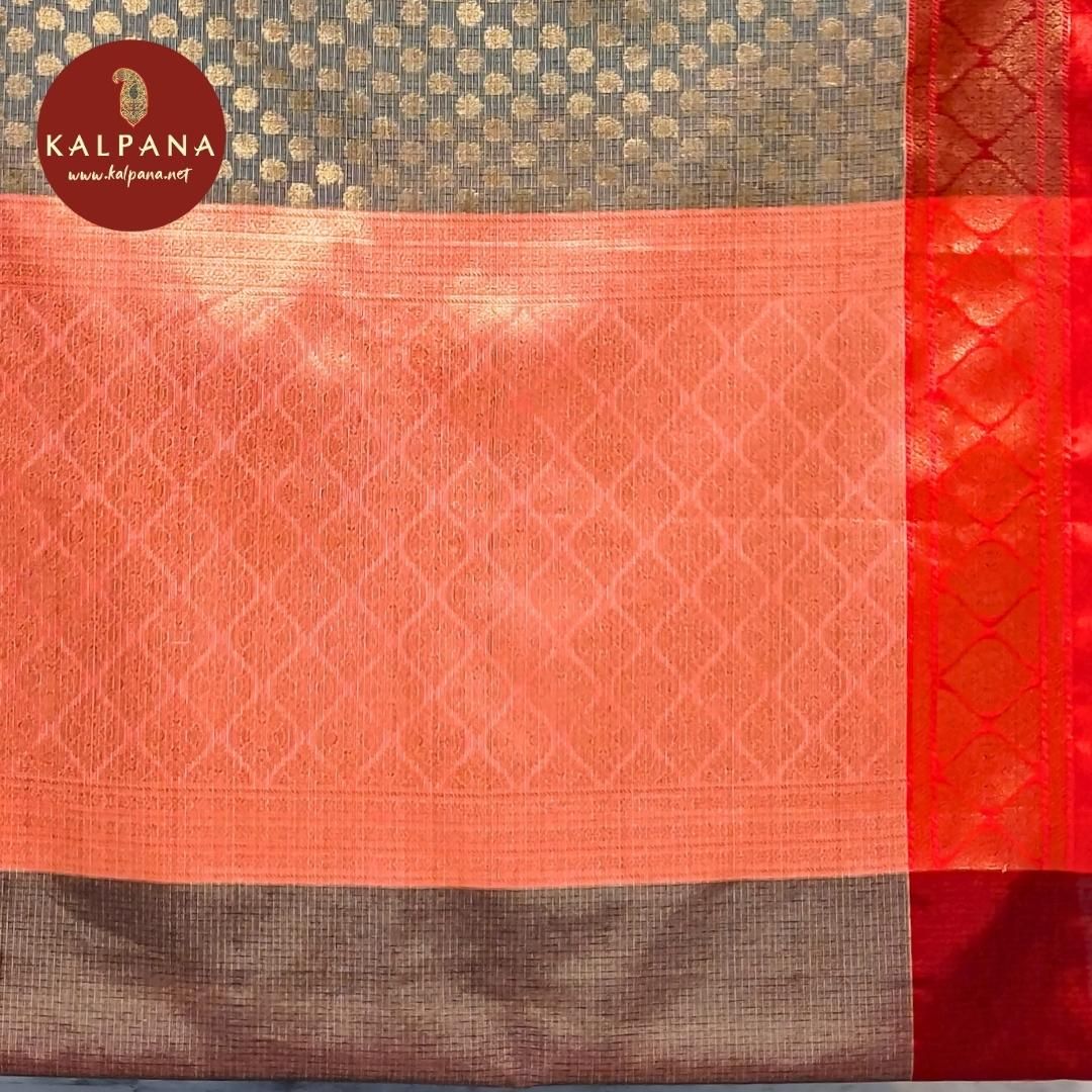 Banarasi Woven Blended Silk Kota Saree