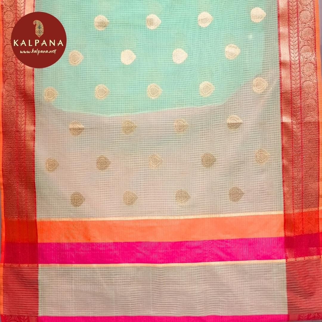 Banarasi Woven Blended Silk Kota Saree