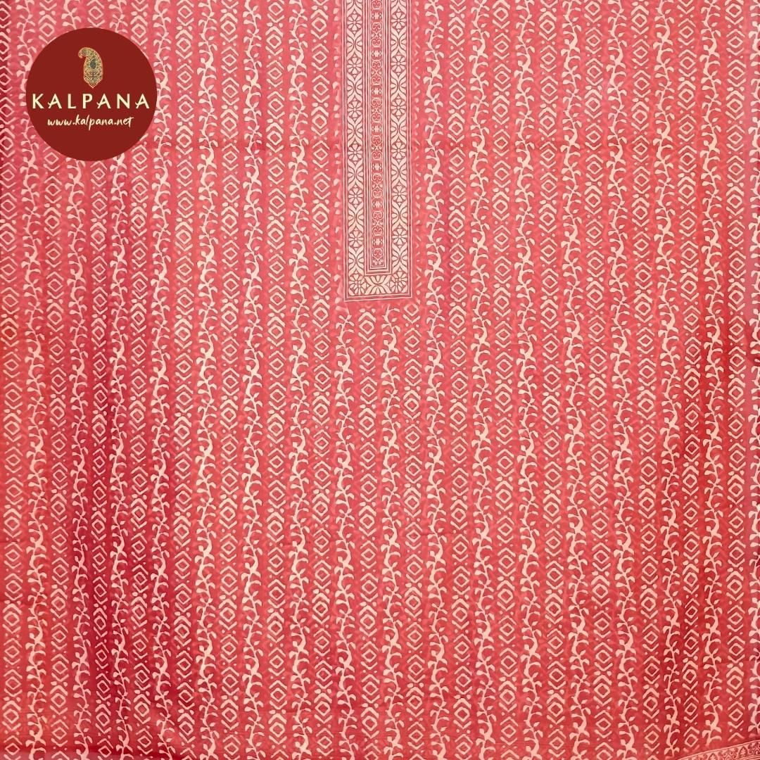 All Over Print Printed Blended SICO Cotton Unstitched Suit