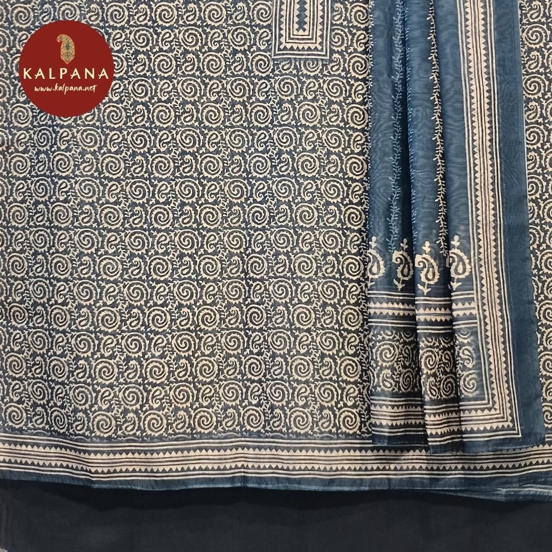 All Over Print Printed Blended SICO Cotton Unstitched Suit
