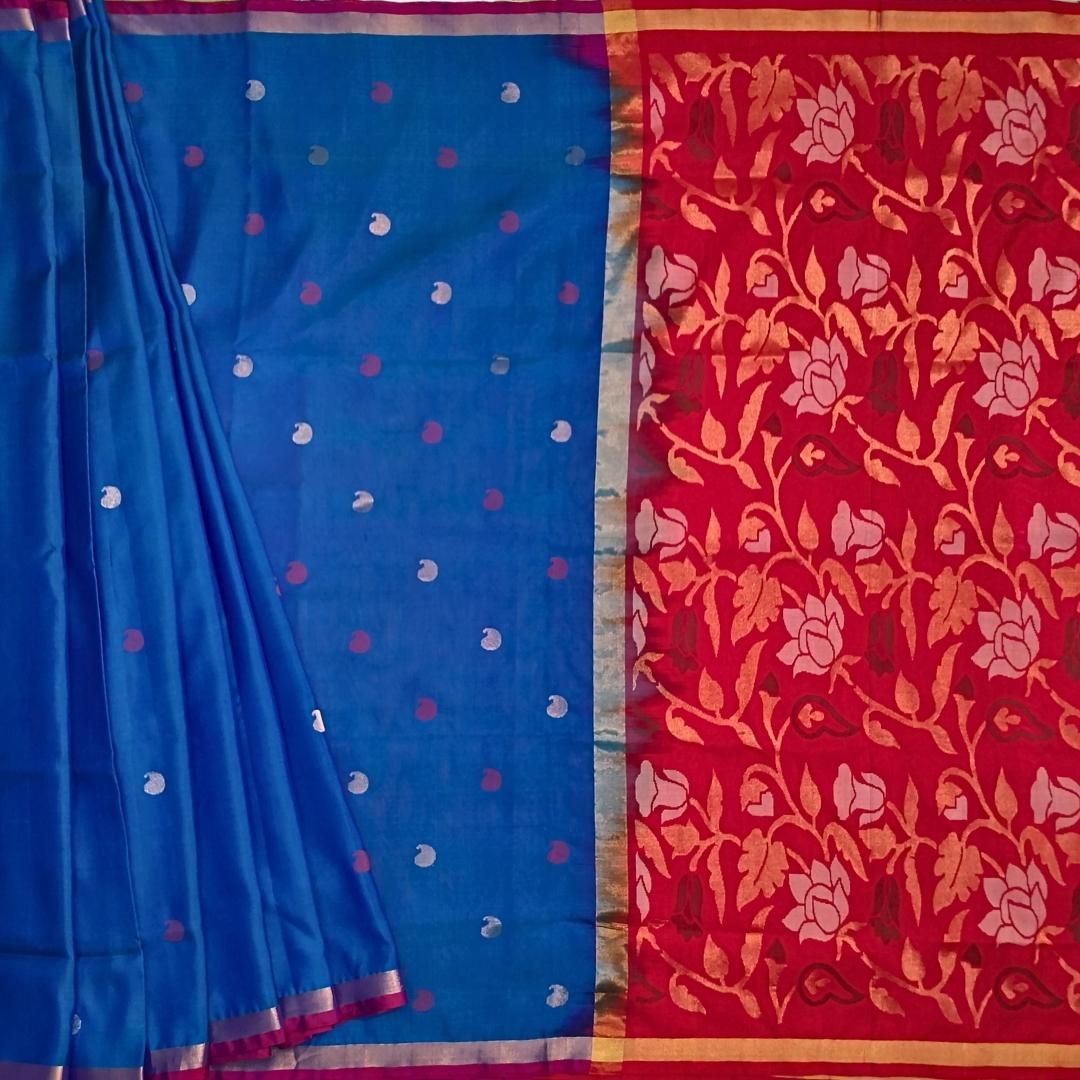 Uppada Handloom Pure Silk Saree