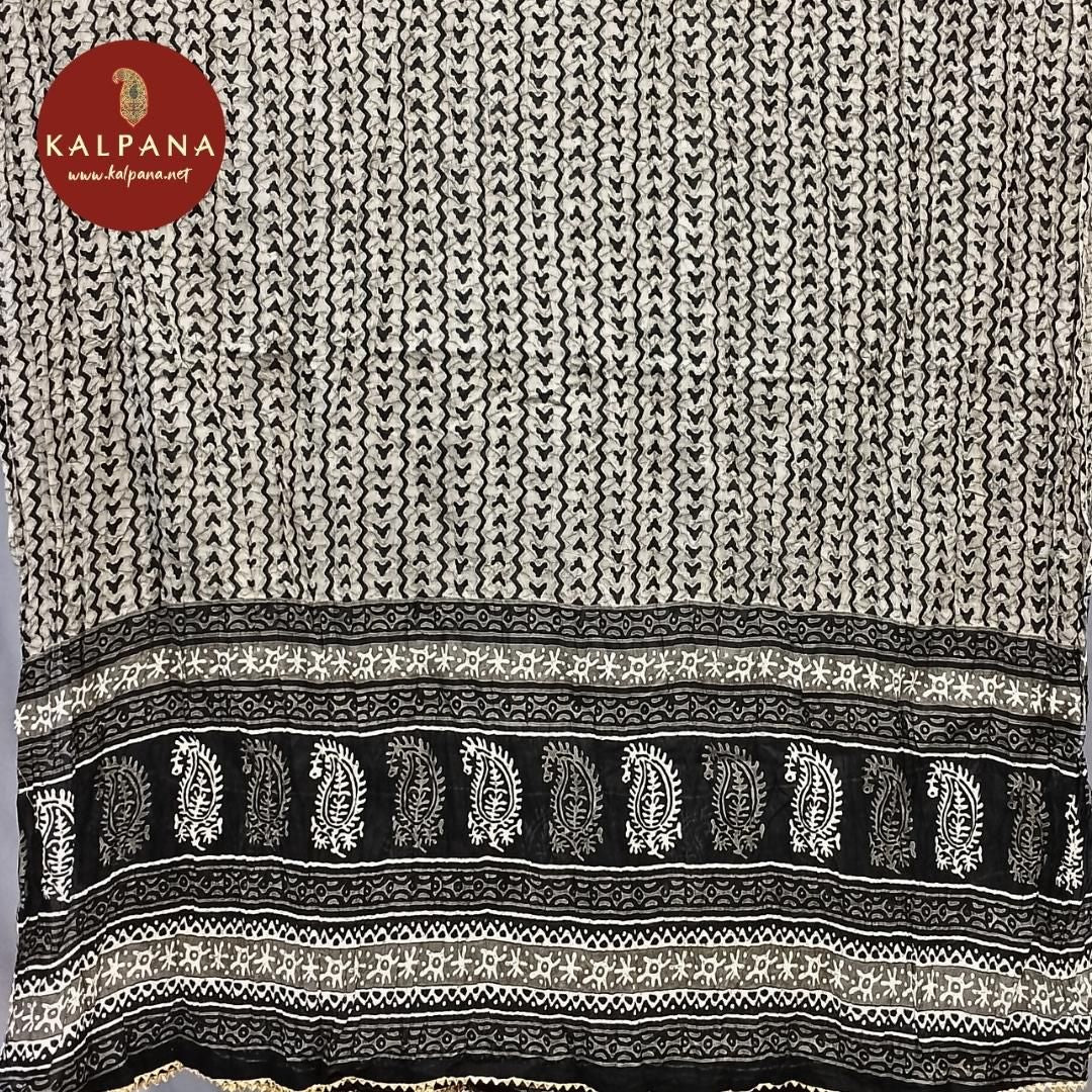 Printed Pure Cotton Unstitched Suit