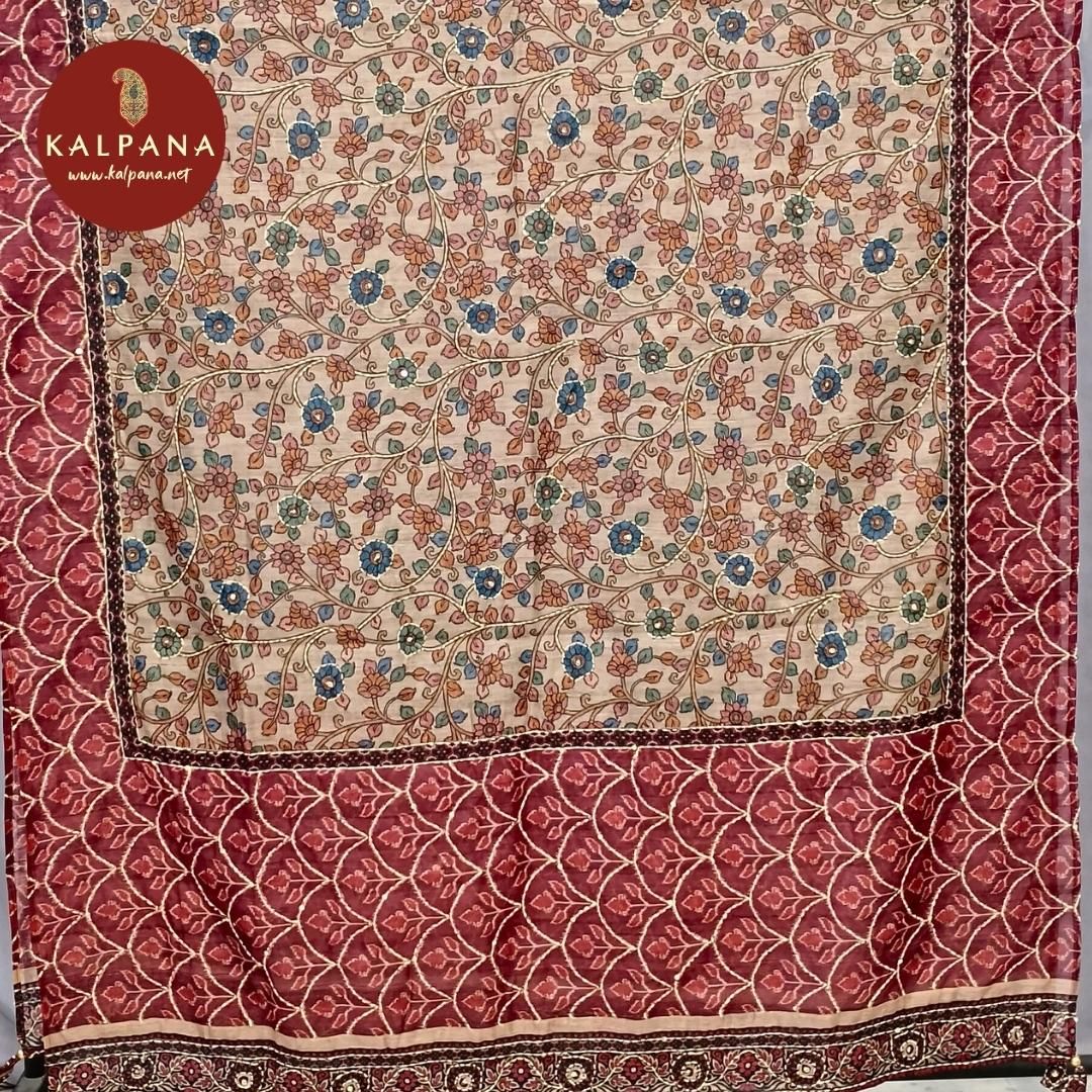 Embroidery Blended SICO Cotton Unstitched Suit