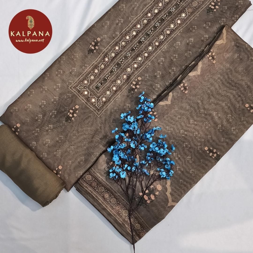 Shirt: Olive Coloured Embroidery SICO Cotton Unstitched Suit.
Dupatta: Olive Color Printed SICO Cotton Border.
Bottom: Olive SICO Cotton Bottom.
Perfect for Semi,Formal,Wear.
Recommended for winter season(s). Dry Clean Only
Shirt Fabric: 2.5 mts
Salwar Fabric: 2.4 mts
Dupatta: 2.4 mts
Country Of Origin:India
Weight: 500 gms