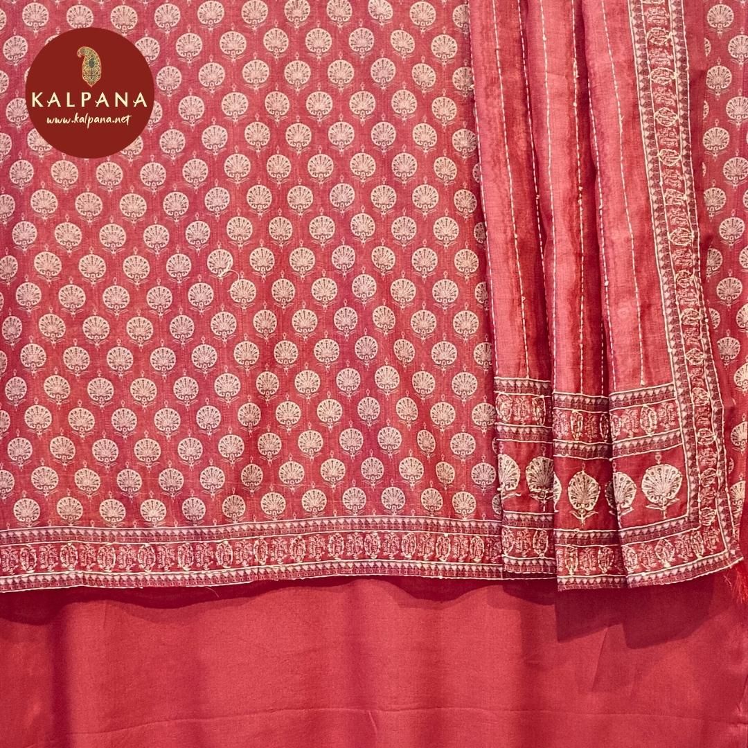 Embroidery SICO Cotton Unstitched Suit