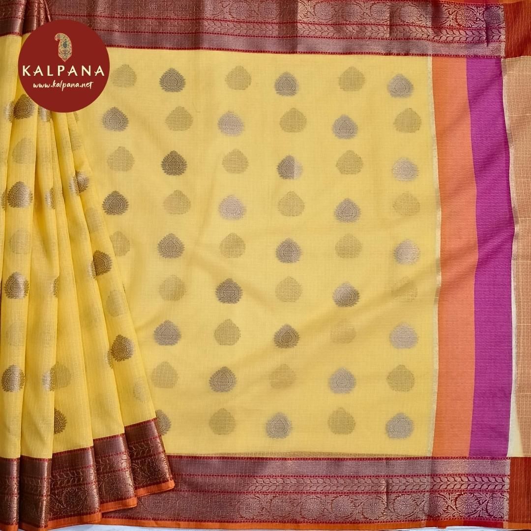 Benarasi Woven Blended Silk Kota Saree