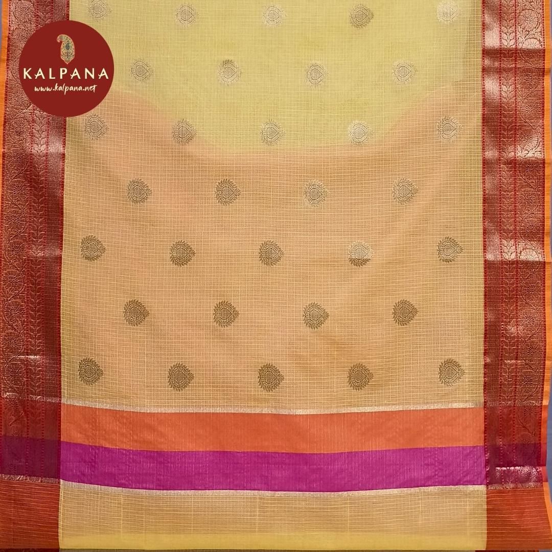 Benarasi Woven Blended Silk Kota Saree