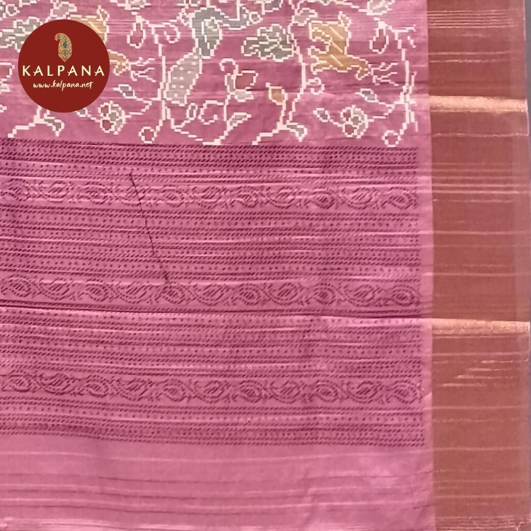 Printed Blended Tussar Silk Saree