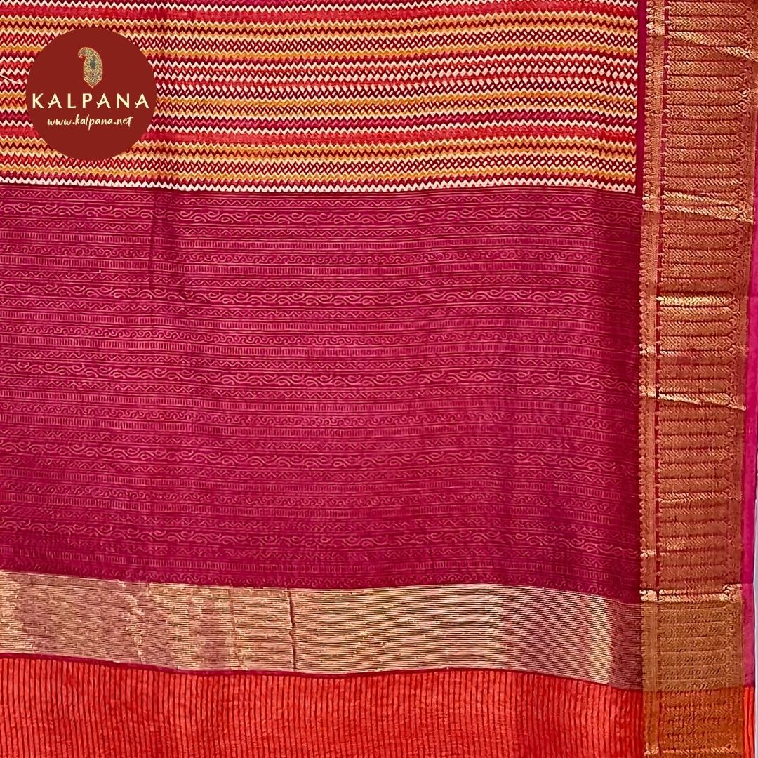 Printed Blended SICO Cotton Saree