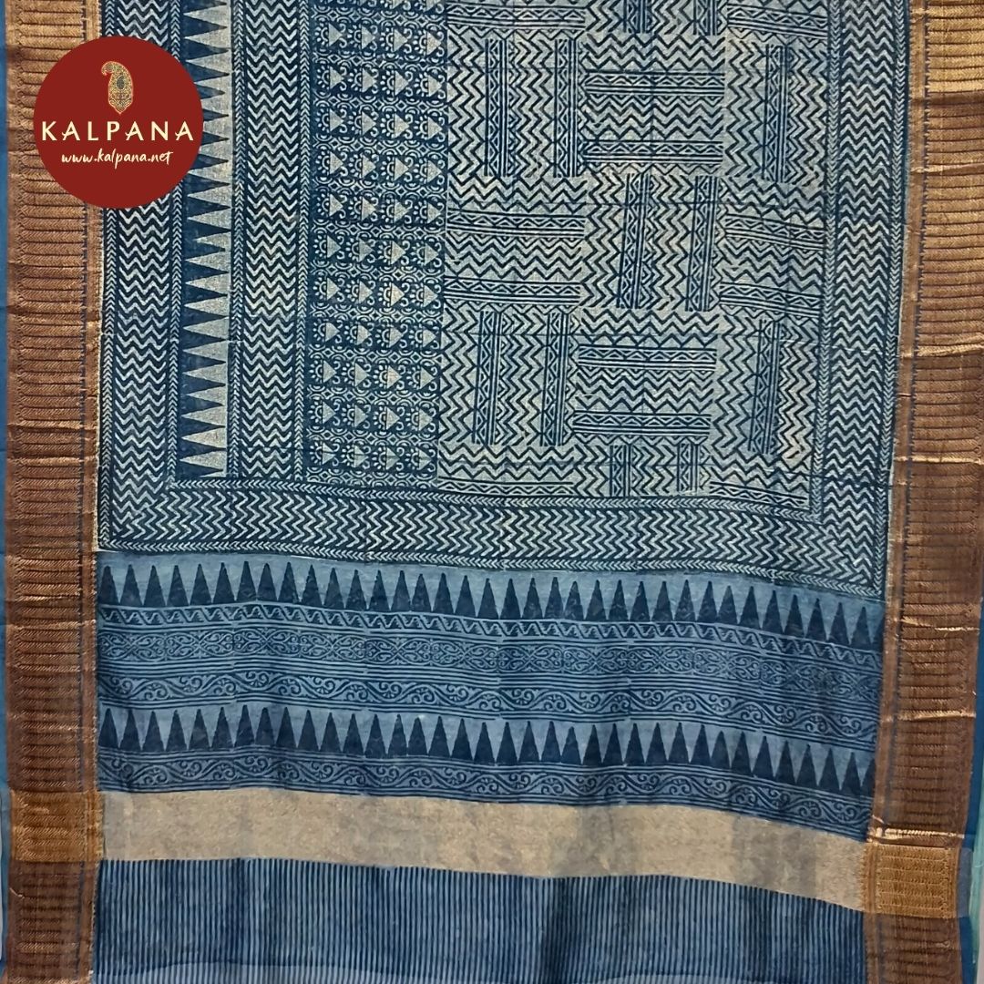 Printed Blended SICO Cotton Saree