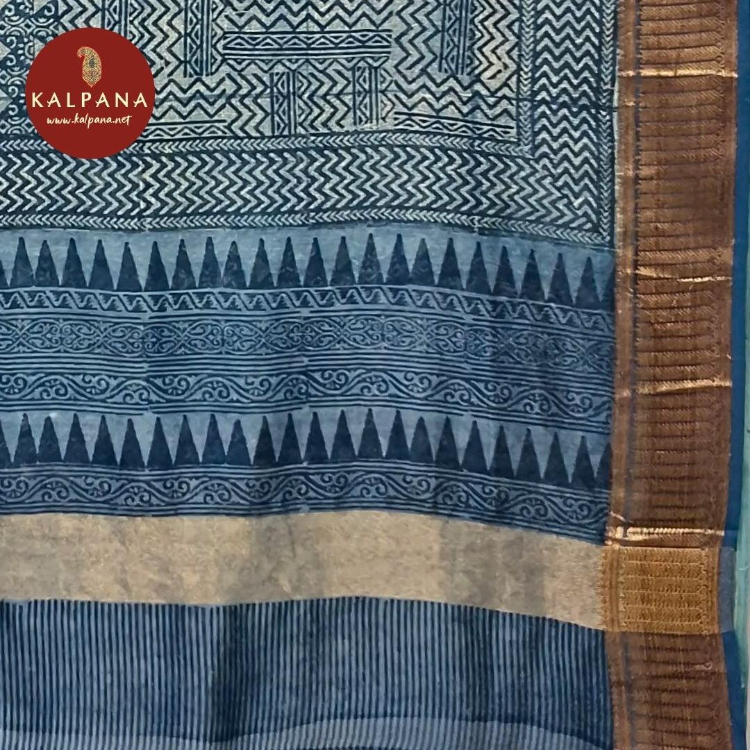 Printed Blended SICO Cotton Saree