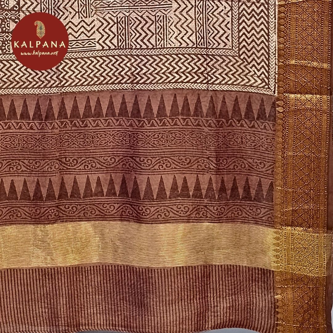 Printed Blended SICO Cotton Saree