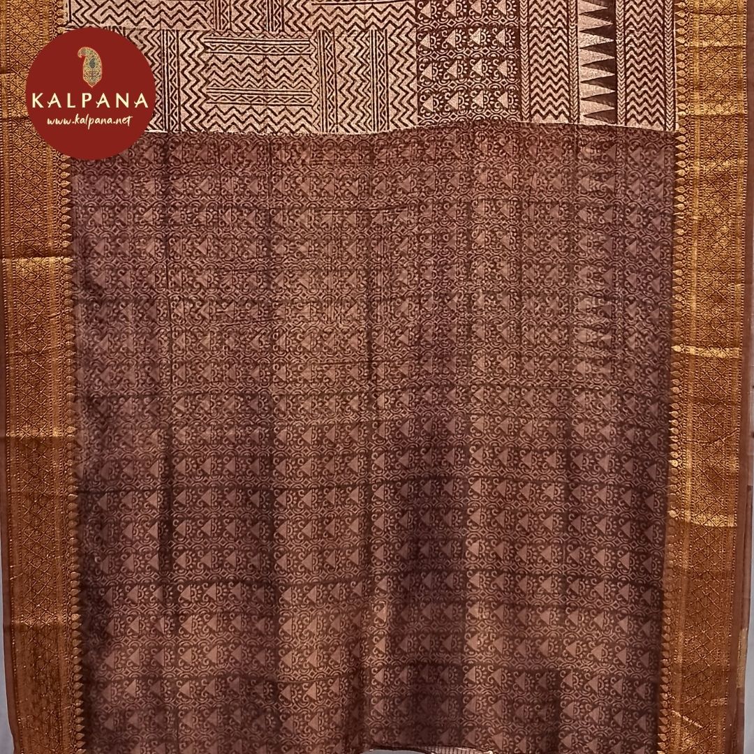 Printed Blended SICO Cotton Saree