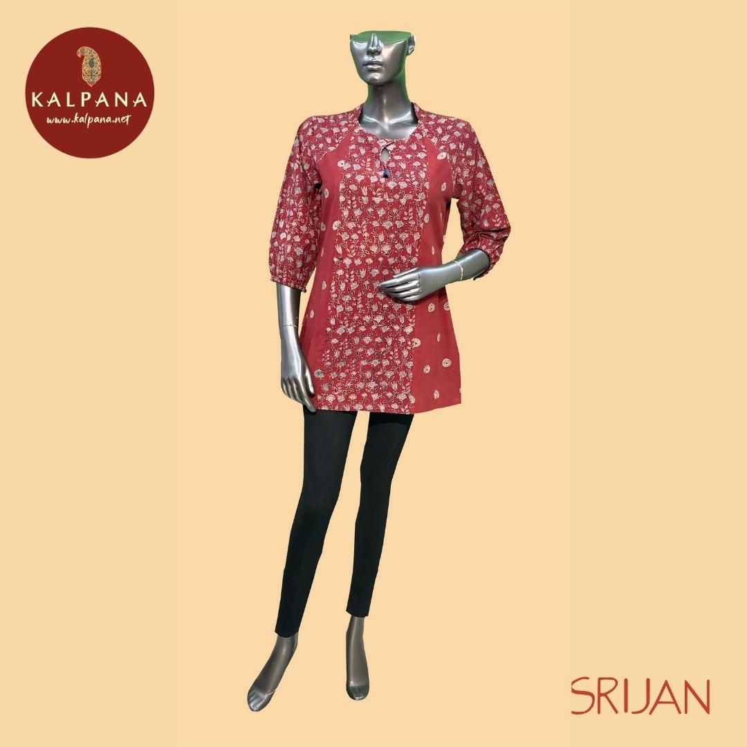 Ajrakh Princess Line Pure Cotton Top. Perfect for Casual Wear. Recommended for Summer season(s). Dry Clean Only
Country Of Origin:India
Weight: 250 gms