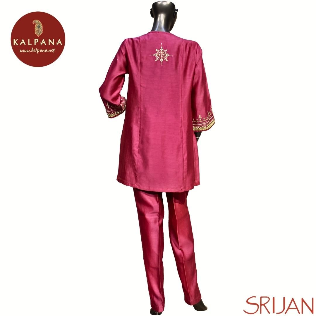 Gota Patti Princess Line Pure Chanderi Co-ord Set