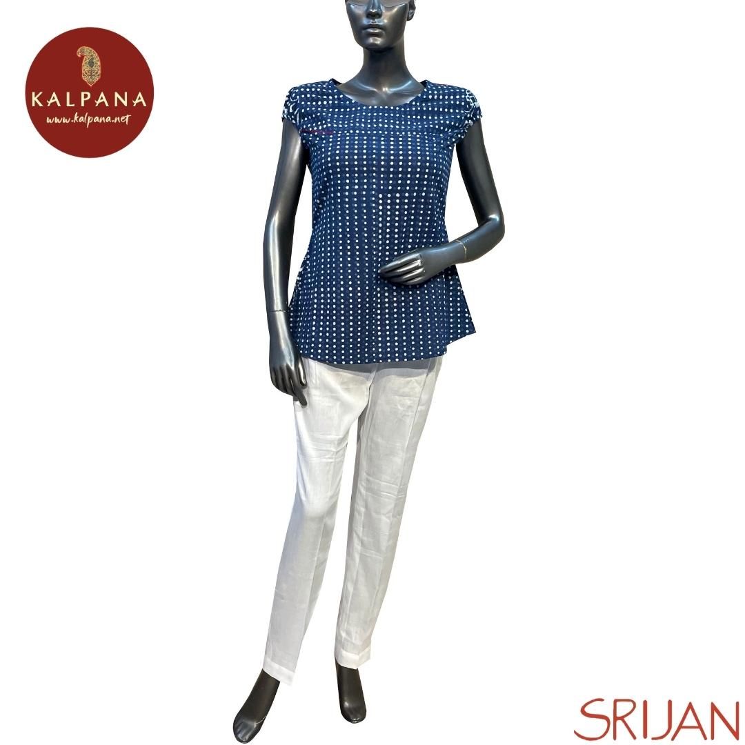 Indigo A Line Pure Cotton Top. Perfect for Semi Formal Wear. Recommended for Summer season(s). Dry Clean Only
Country Of Origin:India
Weight: 300 gms