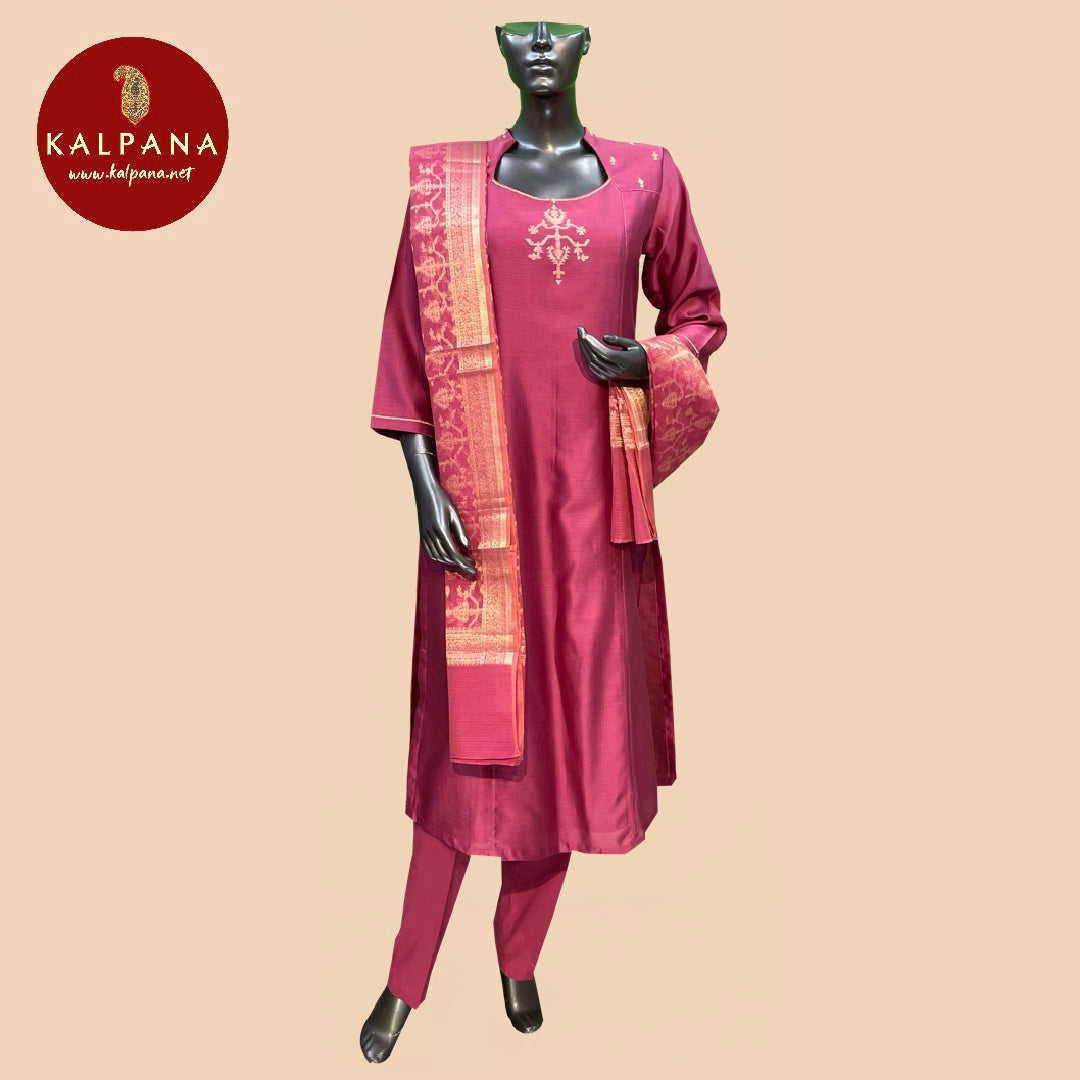 Benarsi Princess Line Pure Chanderi Salwar Kameez