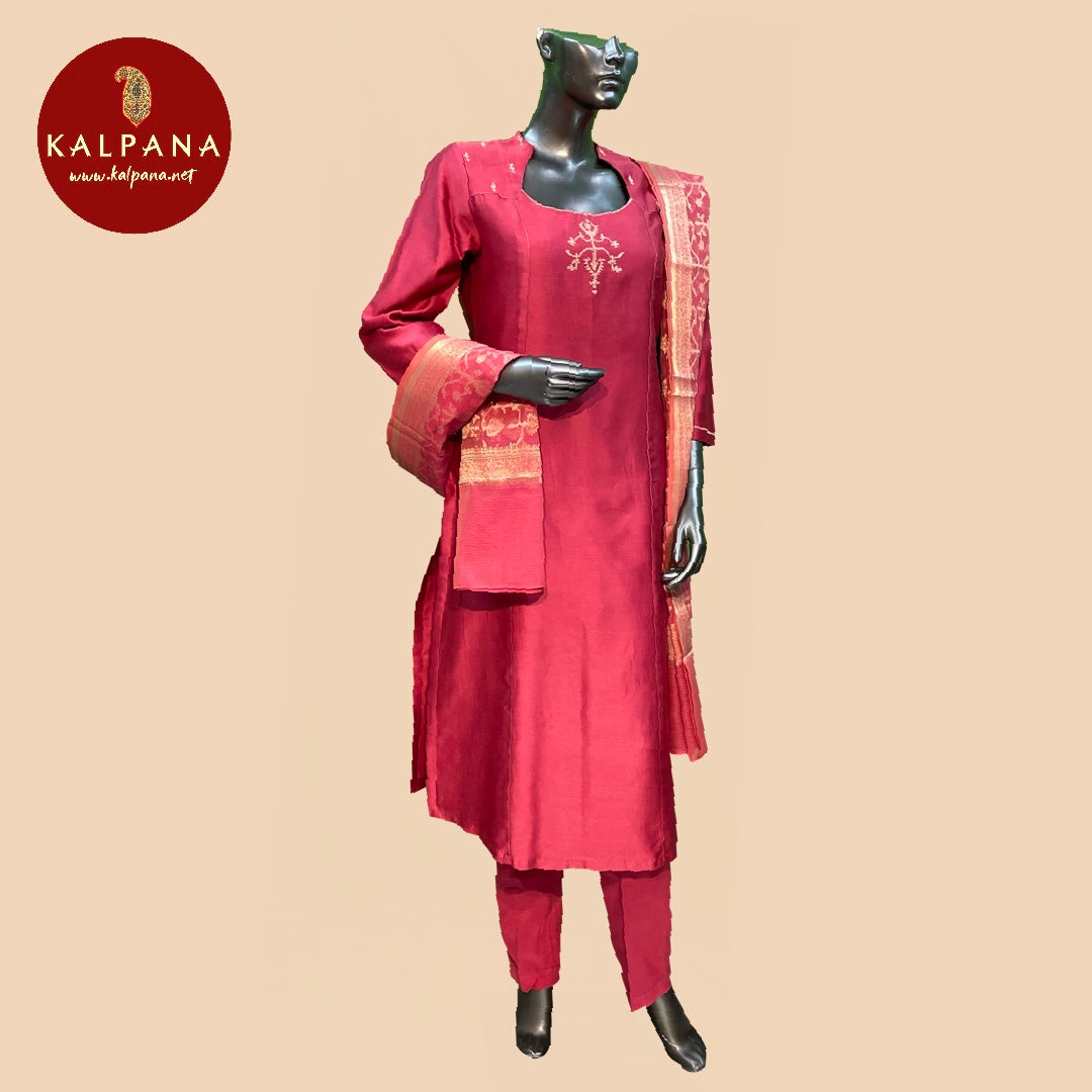 Benarsi Princess Line Pure Chanderi Salwar Kameez