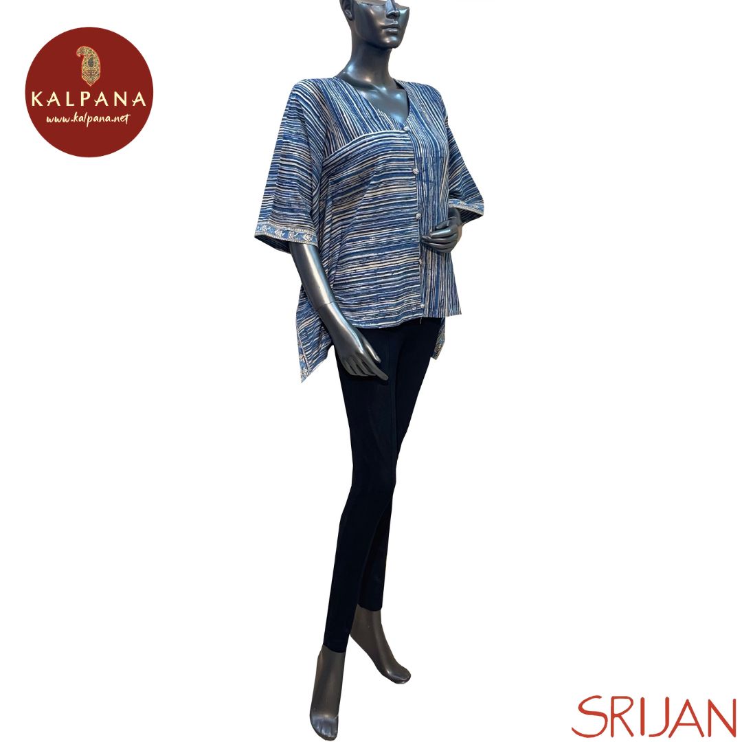 Kalamkari Kaftan Pure Cotton Top