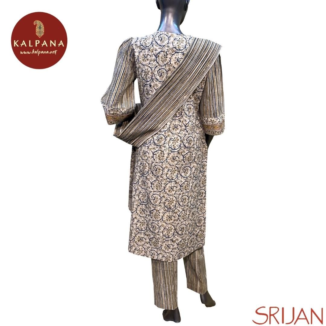 Kalamkari Kaftan Pure Cotton Salwar Kameez