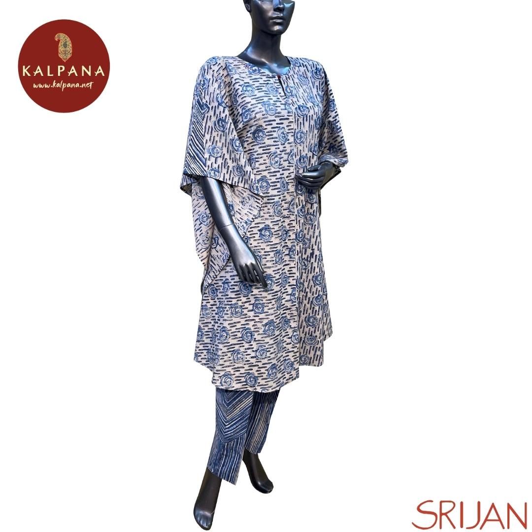 Kalamkari Kaftan Pure Cotton Co-ord Set