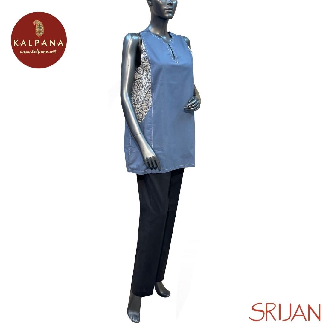 Kalamkari Princess Line Pure Cotton Top