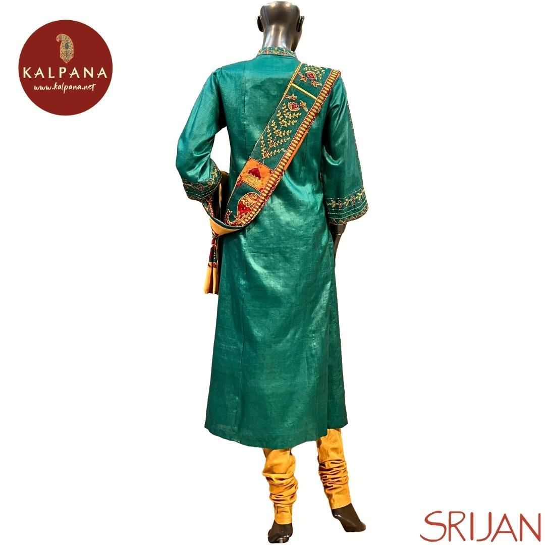 Madhubani Princess Line Pure Tussar Salwar Kameez