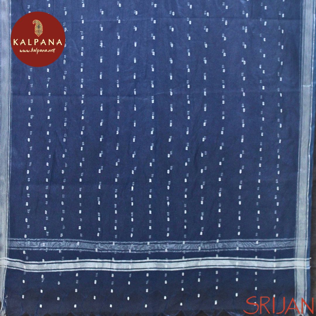 Indigo Blouse Pure Cotton Lehenga Choli