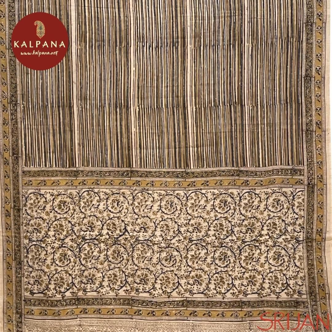 Kalamkari Kalidaar Pure Cotton Salwar Kameez - Kalpana