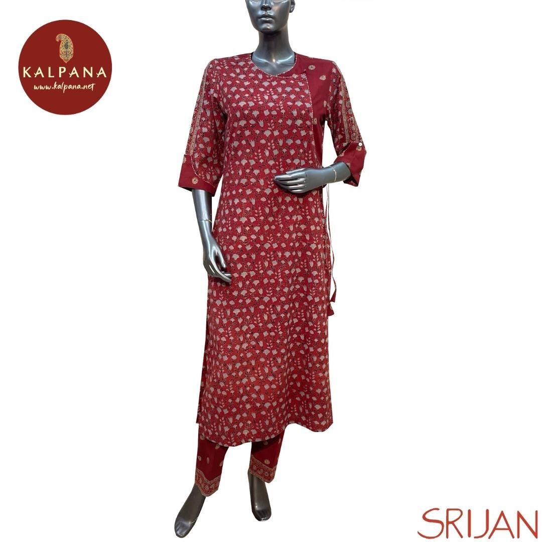 Top : Ajrakh Angarakha Line Pure Cotton Shirt with All Over Printed and Self Border.
Bottom : The Cotton Pant is Maroon Red.
Perfect for Semi Formal Wear. Recommended for Summer season(s). Dry Clean Only
Country Of Origin:India
Weight: 300 gms