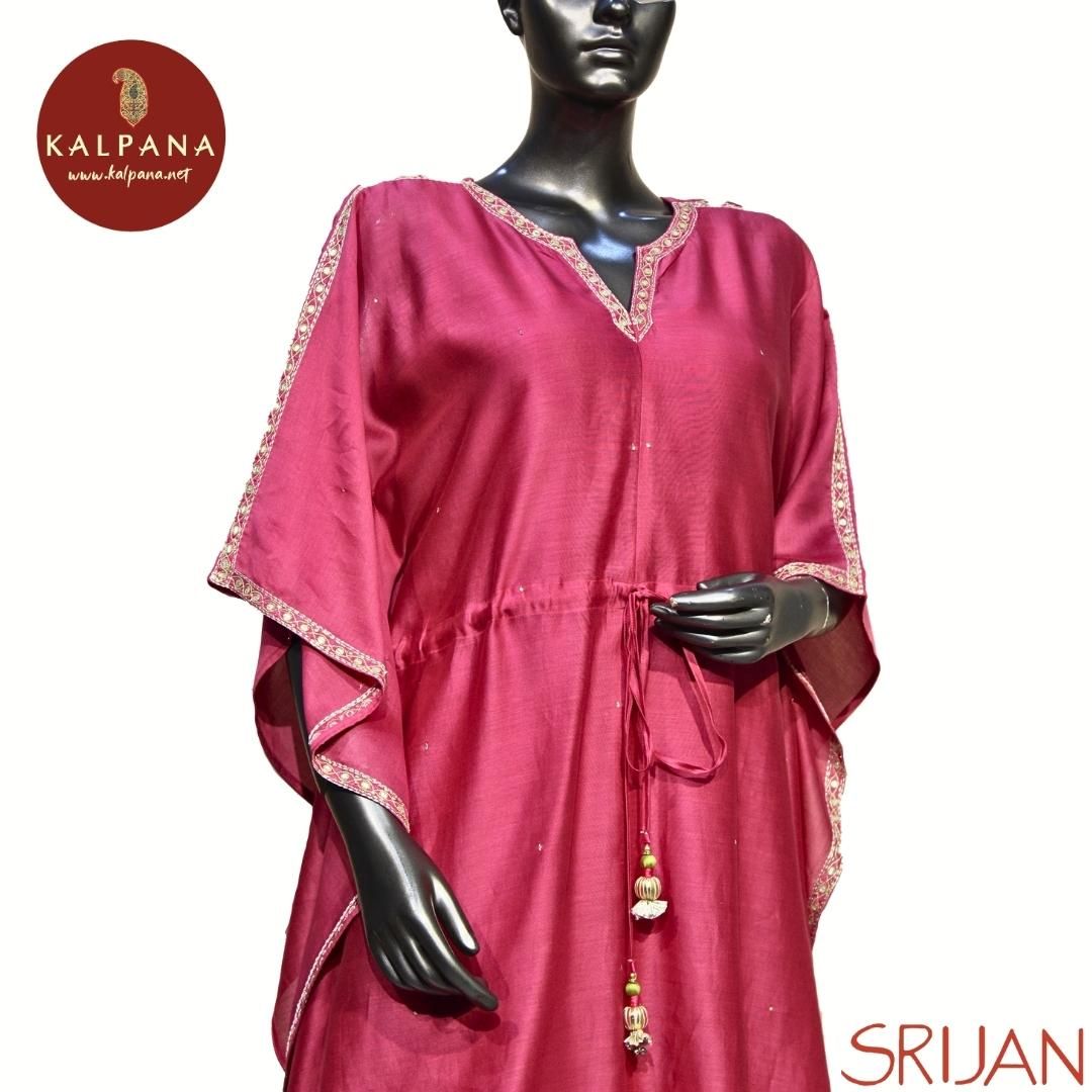Gota Patti Kaftan Pure Chanderi Co-ord Set