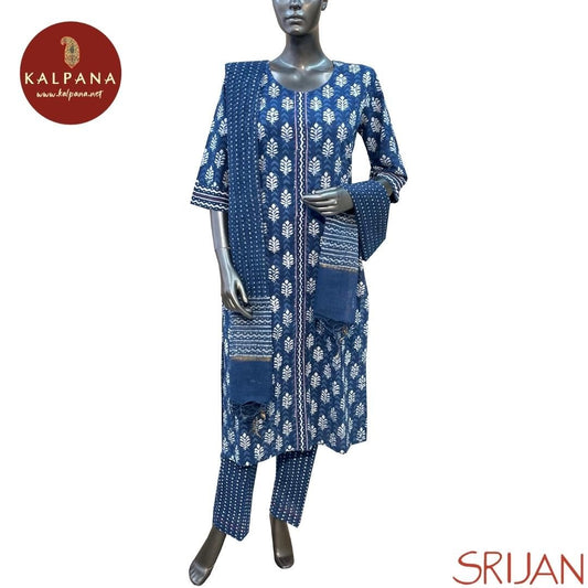 Top : Indigo A Line Pure Cotton Shirt with All Over Printed and Self Border. The Neckline is Round
Dupatta: It comes with Self matched Blue color Printed Silk Kota Dupatta.
Bottom : The Cotton Pant is Blue.
Perfect for Semi Formal Wear. Recommended for Summer season(s). Dry Clean Only
Country Of Origin:India
Weight: 500 gms