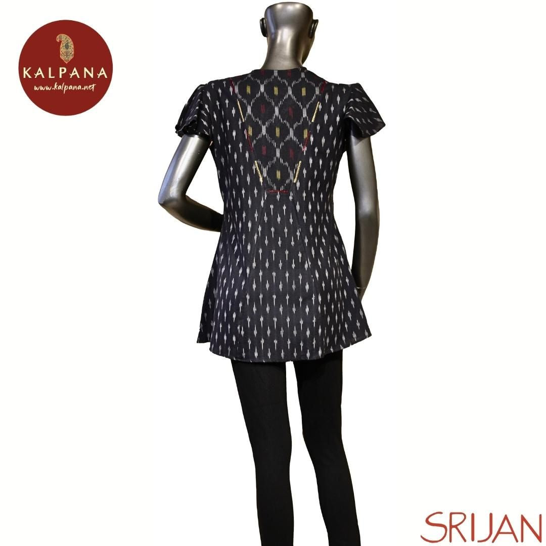 Ikat Small Kalidaar Pure Cotton Top