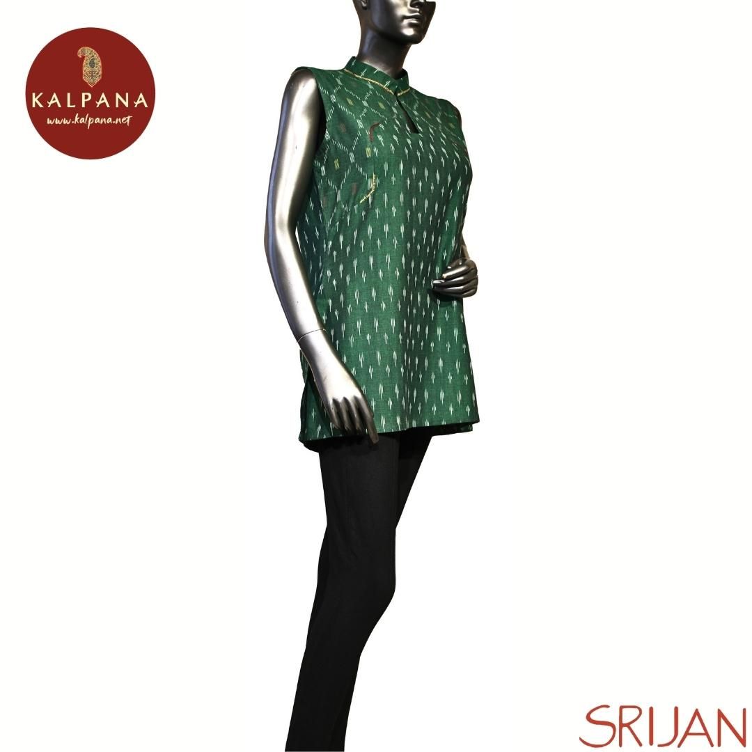 Ikat A Line Pure Cotton Top