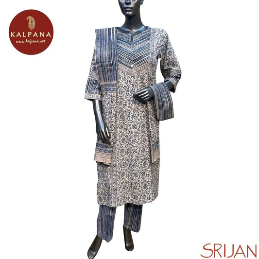 Top : Kalamkari Princess Line Pure Cotton Shirt with All Over Printed and Self Border.
Dupatta: It comes with Self matched Blue color Printed Malmal Dupatta with Printed Border.
Bottom : The Cotton Pant is Blue.
Perfect for Semi Formal Wear. Recommended for Summer season(s). Dry Clean Only
Country Of Origin:India
Weight: 350 gms