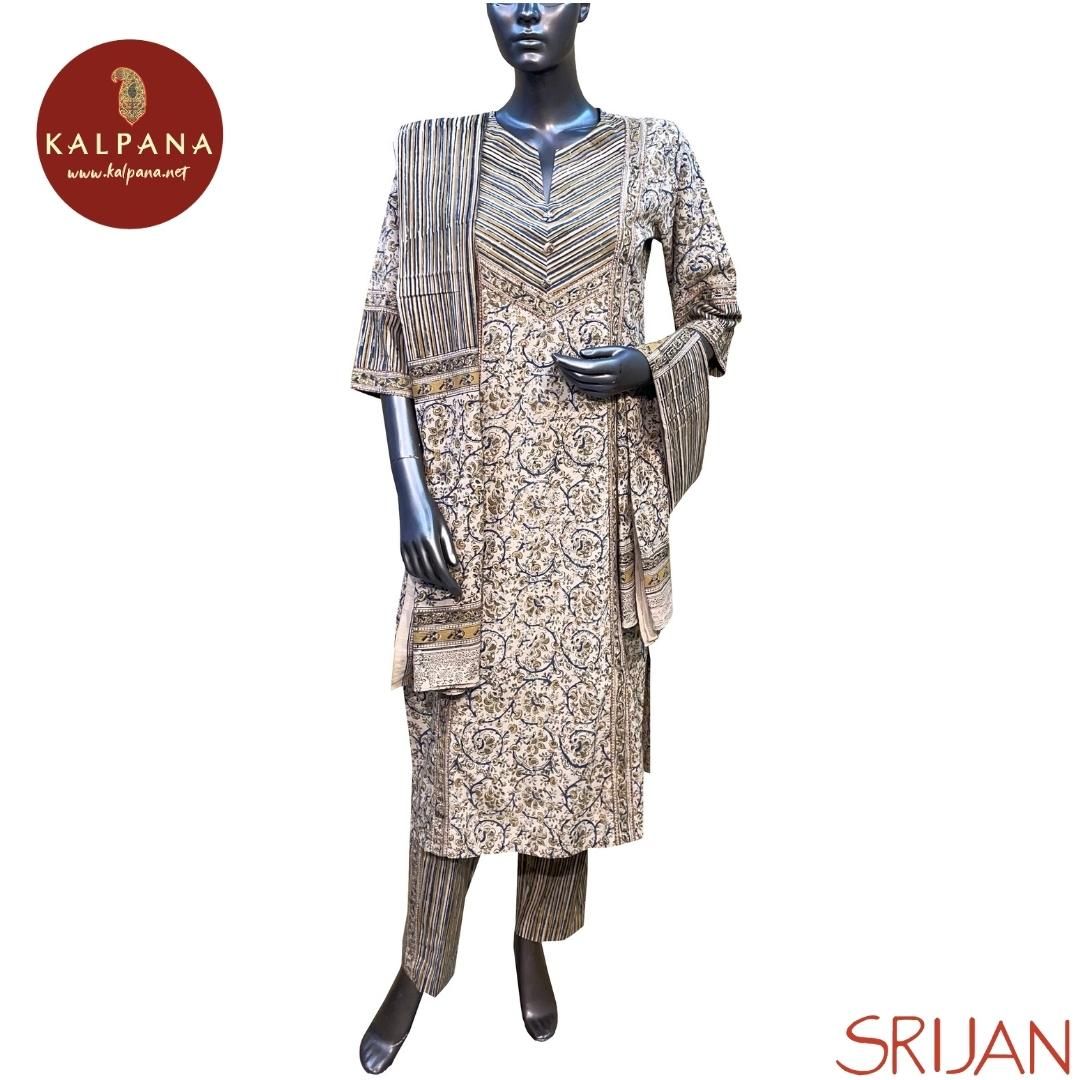 Top : Kalamkari Princess Line Pure Cotton Shirt with All Over Printed and Self Border.
Dupatta: It comes with Self matched Green color Printed Malmal Dupatta with Printed Border.
Bottom : The Cotton Pant is Green.
Perfect for Semi Formal Wear. Recommended for Summer season(s). Dry Clean Only
Country Of Origin:India
Weight: 350 gms