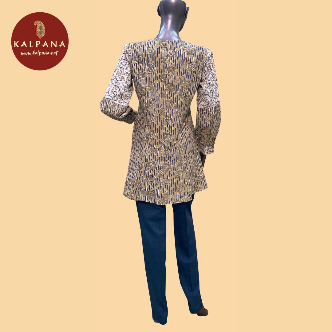 Kalamkari Short A Line Pure Cotton Top