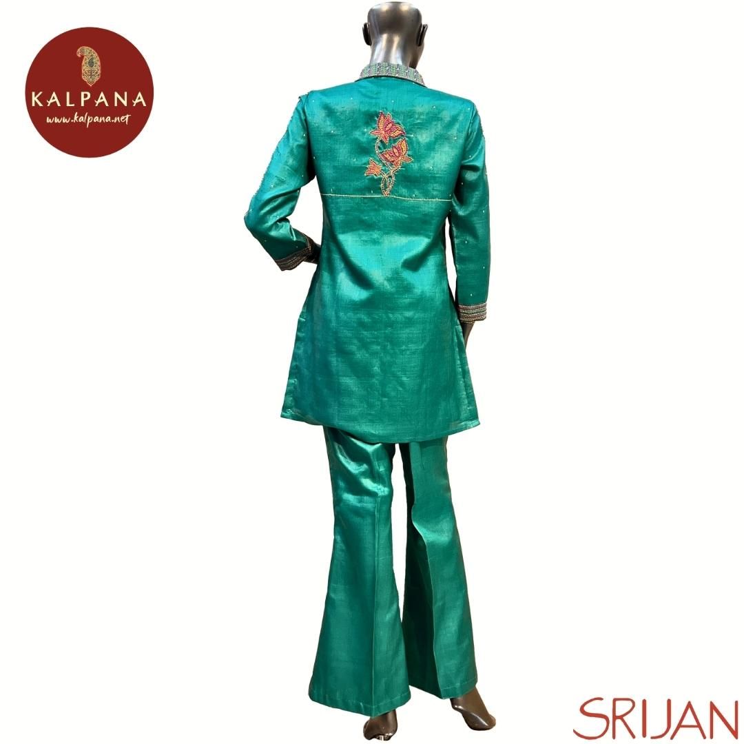 Madhubani A Line Pure Tussar Co-ord Set